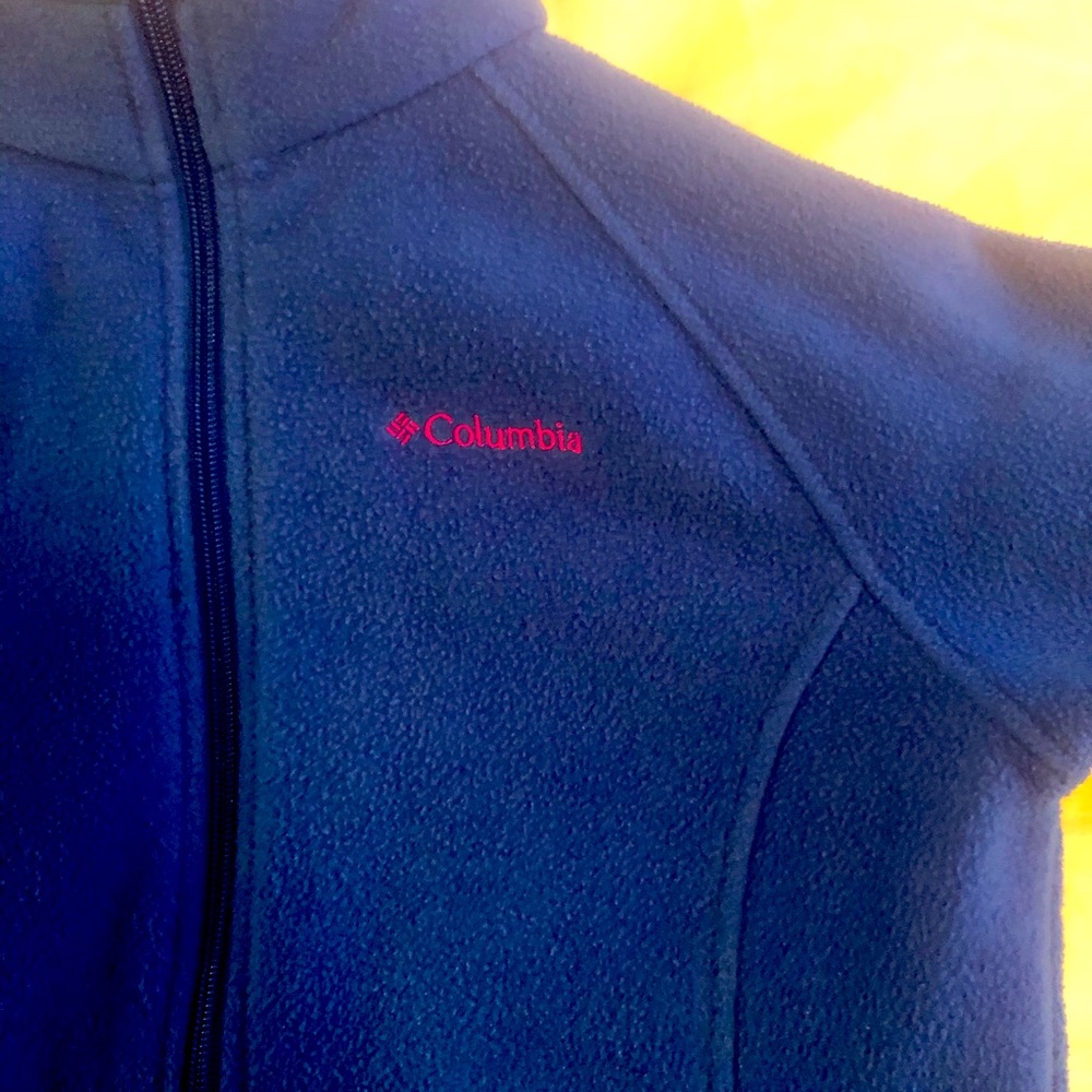Columbia blue fleece.